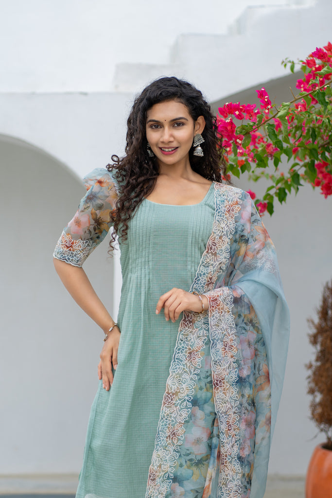 Krithi Mint Green