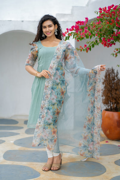 Krithi Mint Green