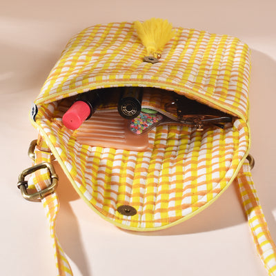 Ingrid Yellow Sling Bag