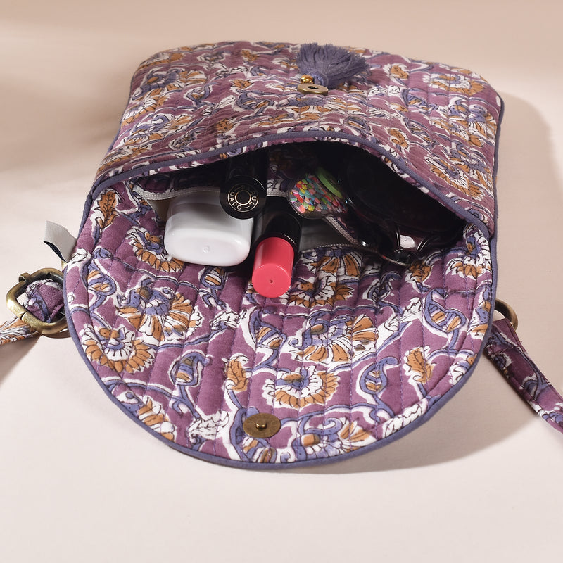 Kavisha Purple Sling Bag