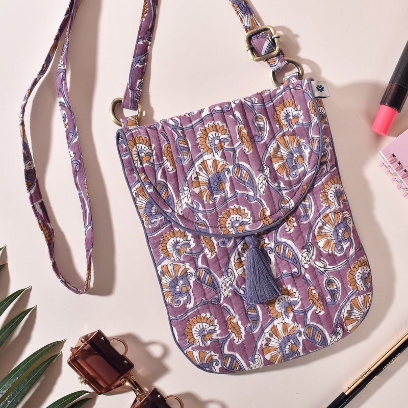 Kavisha Purple Sling Bag