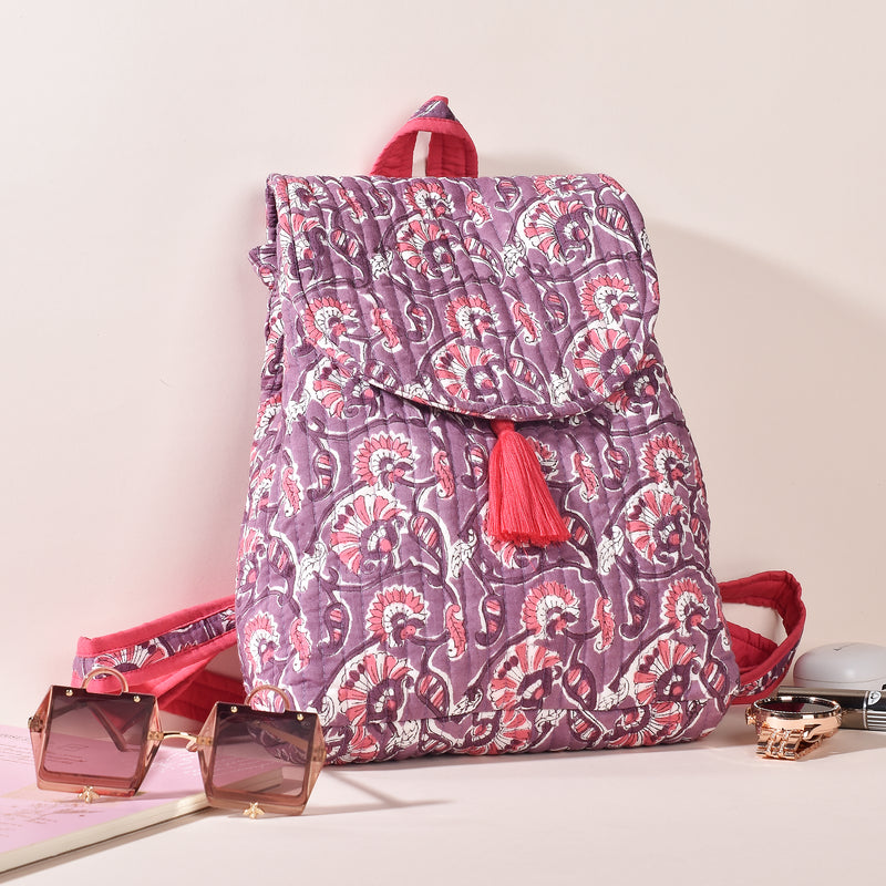 Fiona Violet Back Pack