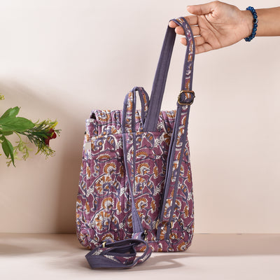 Kavisha Purple Back Pack