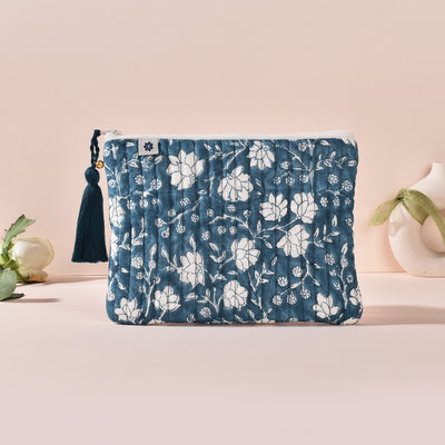 Chaitali Indigo Small Pouch