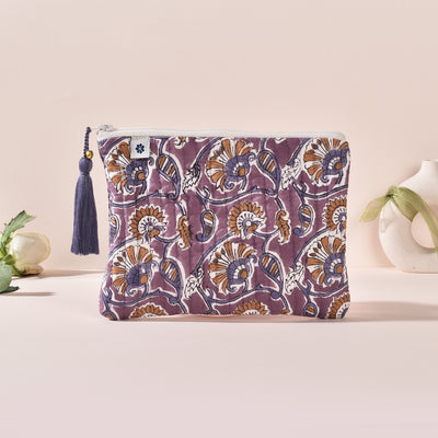 Kavisha Purple Small Pouch