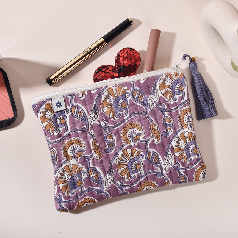 Kavisha Purple Small Pouch