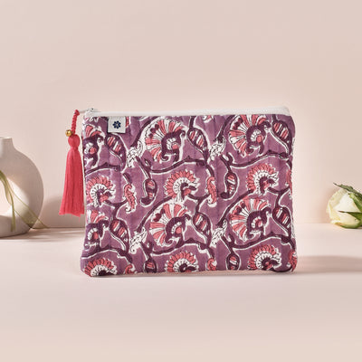 Fiona Violet Small Pouch