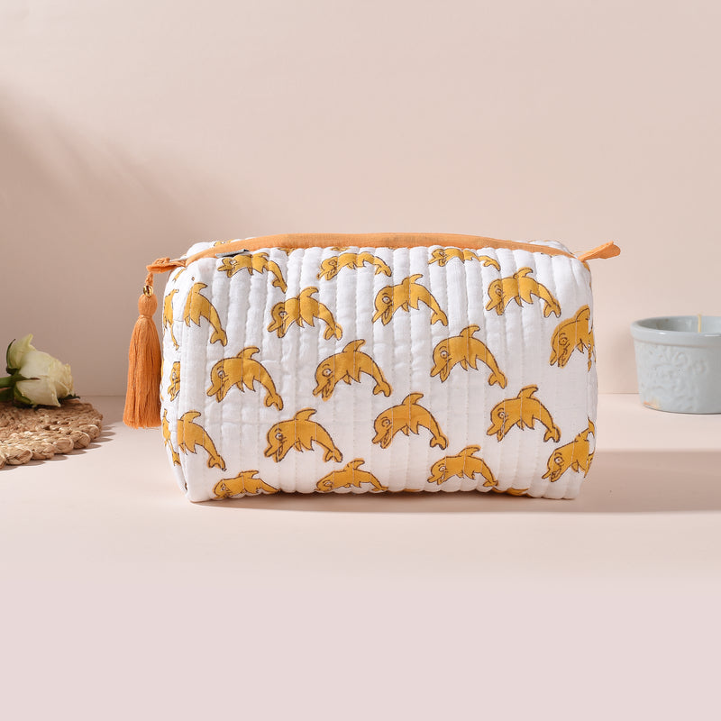 Camila Dolphin Toiletry Pouch