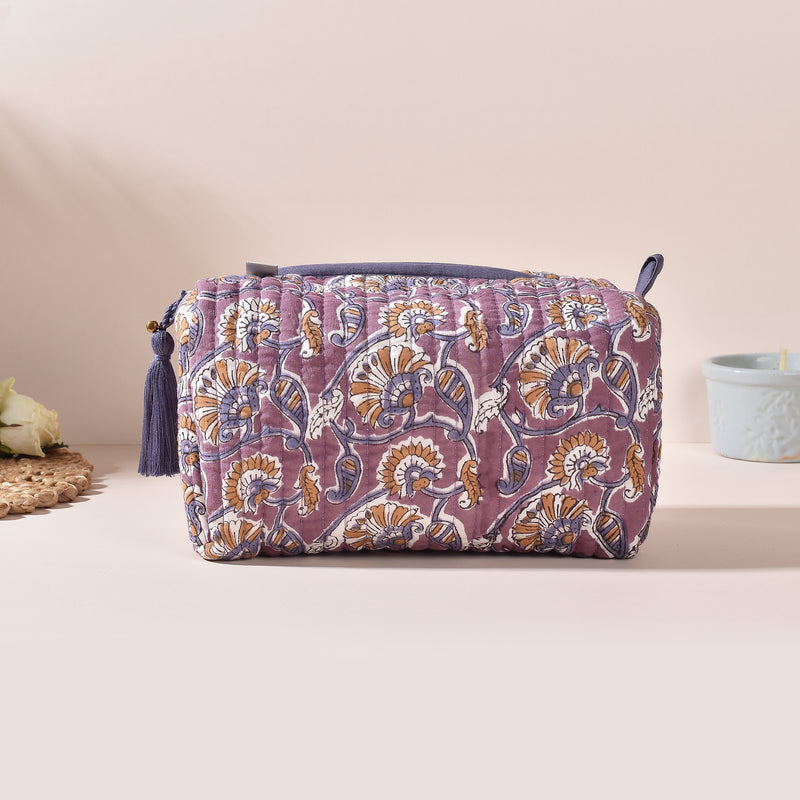 Kavisha Purple Toiletry Pouch