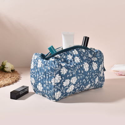 Chaitali Indigo Toiletry Pouch