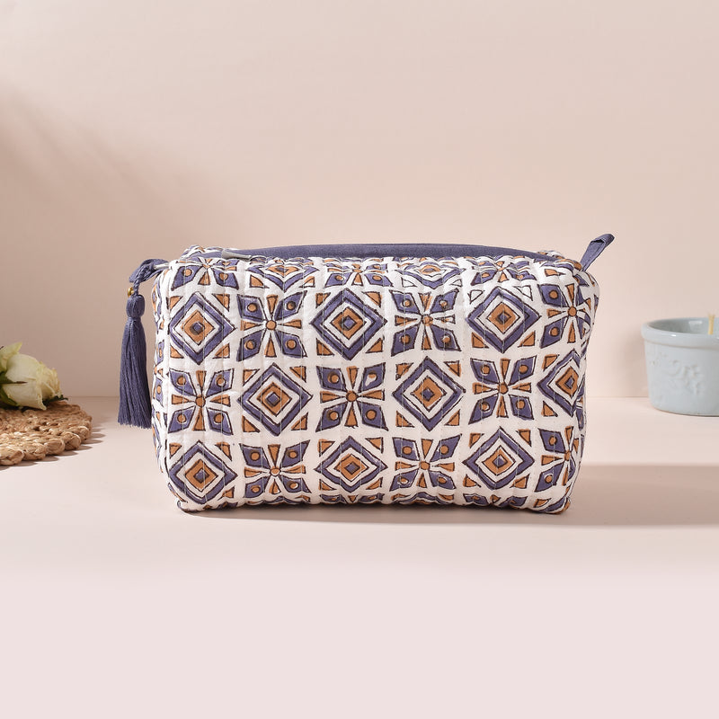 Freya Purple Toiletry Pouch