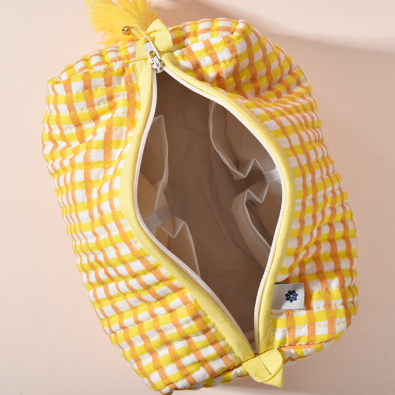 Ingrid Yellow Toiletry Pouch