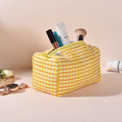 Ingrid Yellow Toiletry Pouch