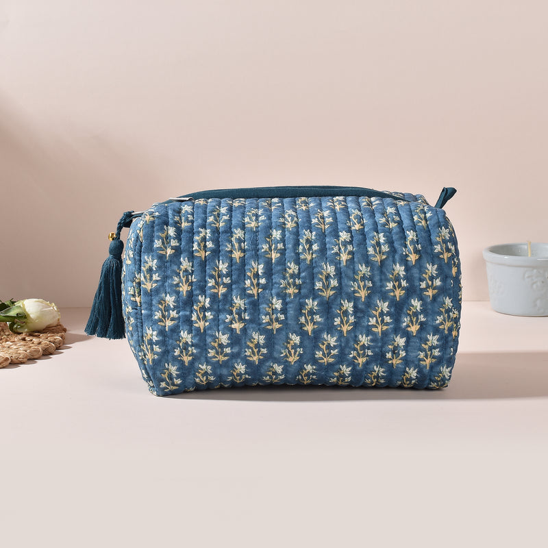 Stella Indigo Toiletry Pouch