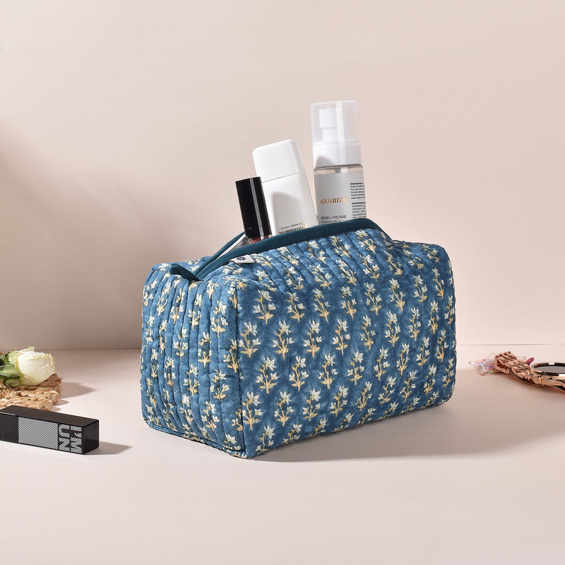 Stella Indigo Toiletry Pouch