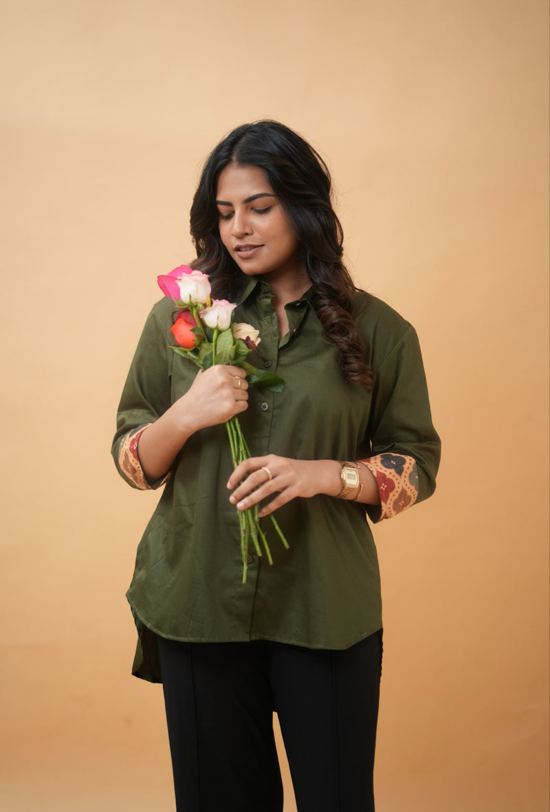 Olive Green Shirt