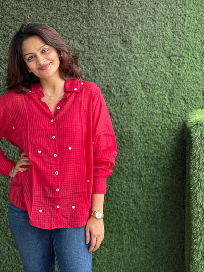 Nayeli Shirt - Red