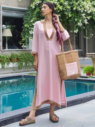 Resort Pink Maxi Dress