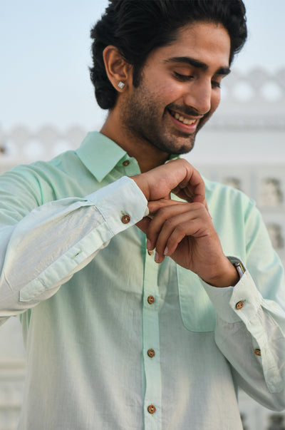 Green Ombre Shirt