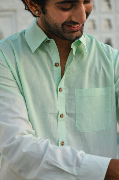 Green Ombre Shirt