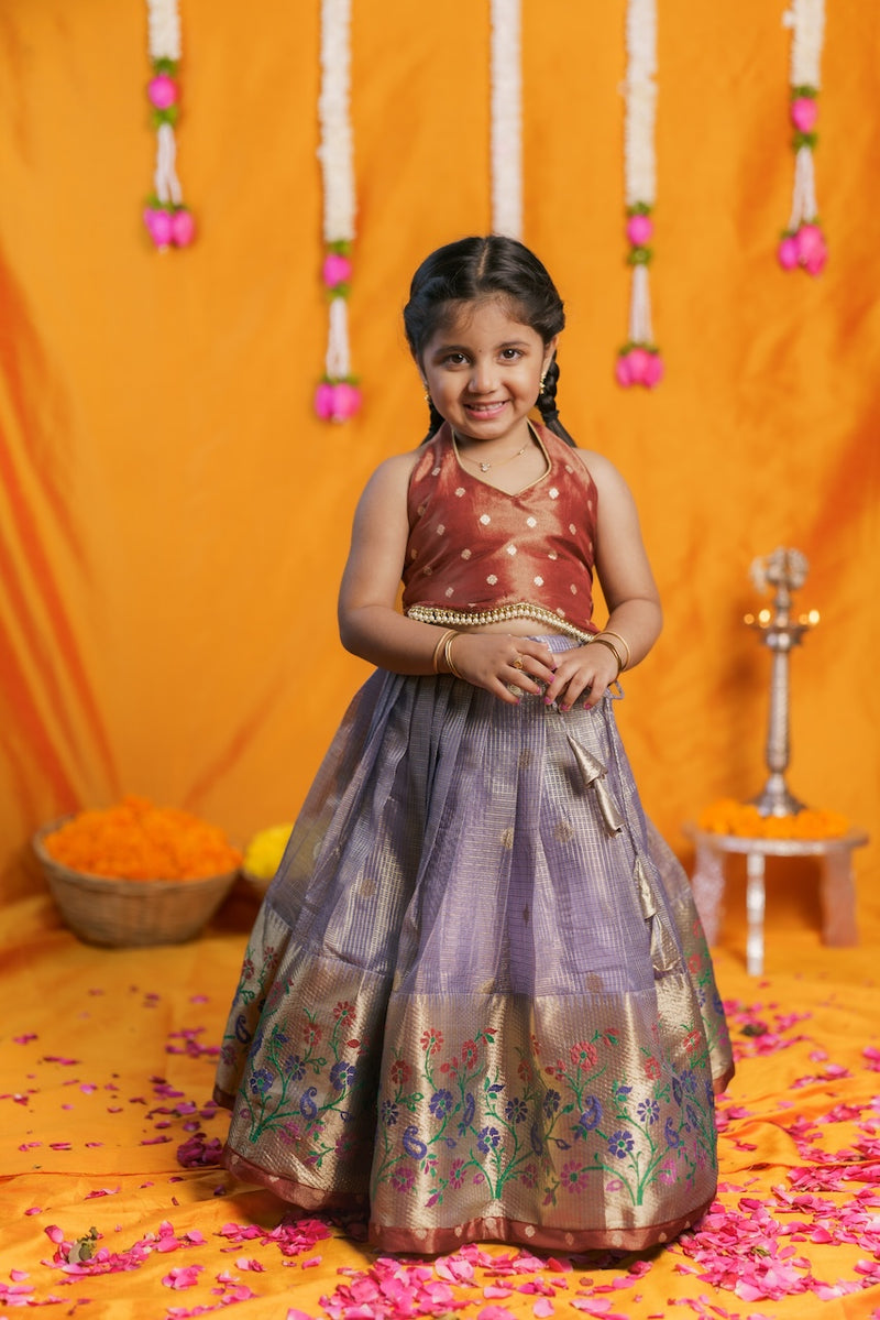 Gargi Lavender Lehenga Mini