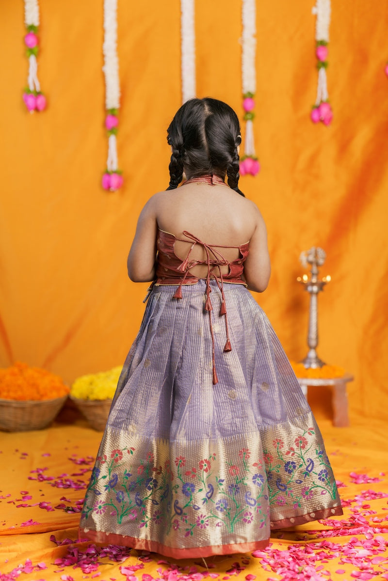 Gargi Lavender Lehenga Mini