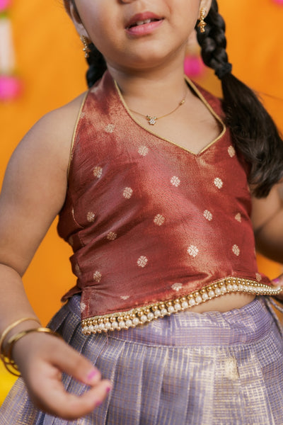 Gargi Lavender Lehenga Mini