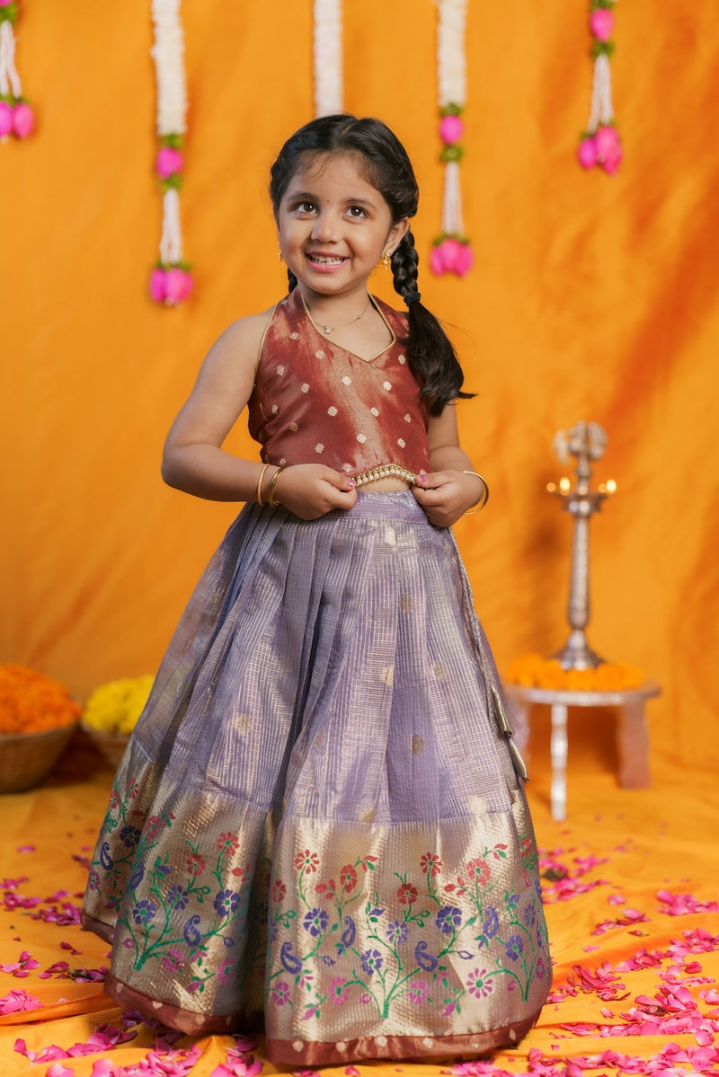 Gargi Lavender Lehenga Mini