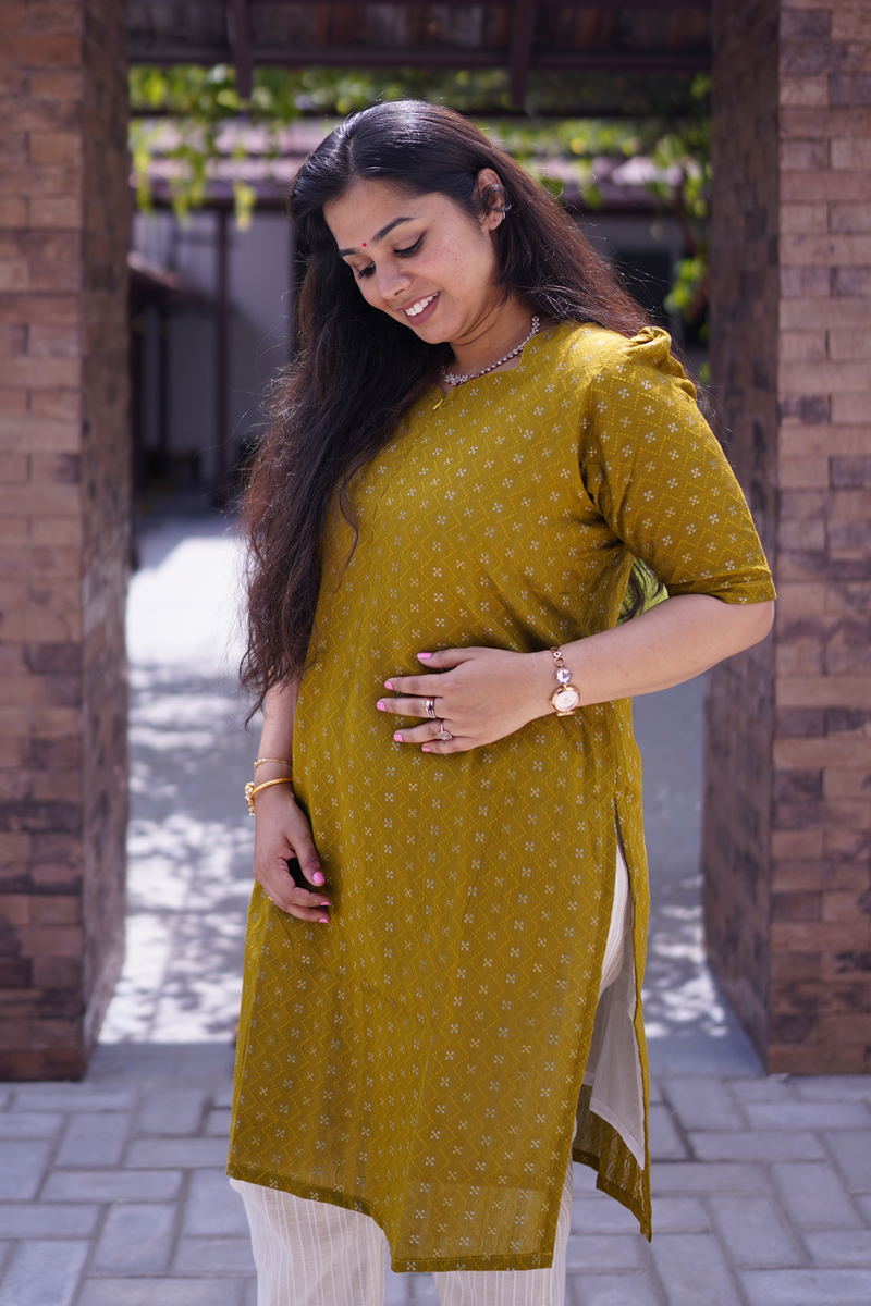 Haridra Feeding Kurta