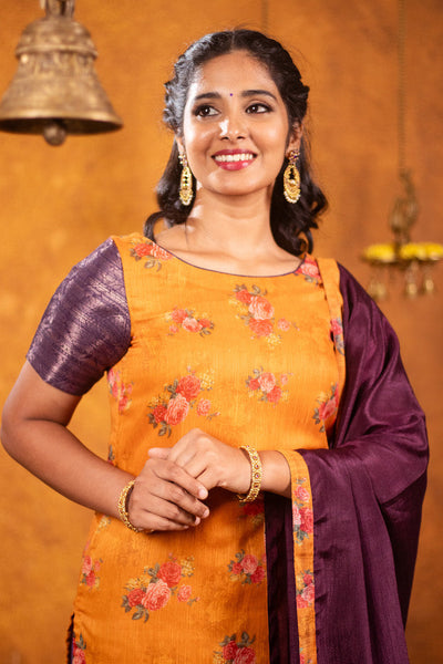 EXP - Vamika Kurta - Mustard Yellow