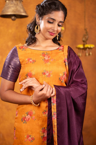 EXP - Vamika Kurta - Mustard Yellow