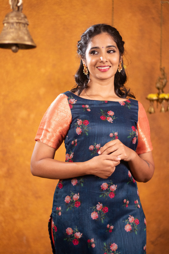 EXP - Vamika Kurta - Midnight Blue