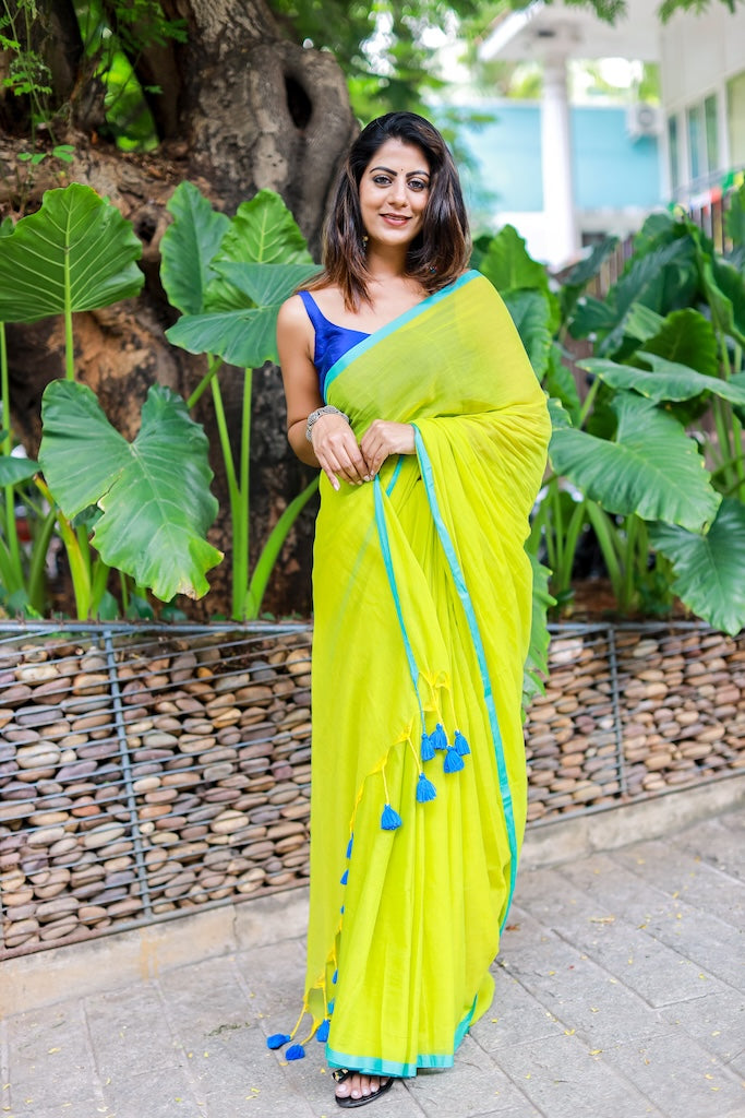 Pallavi Mul Cotton Saree