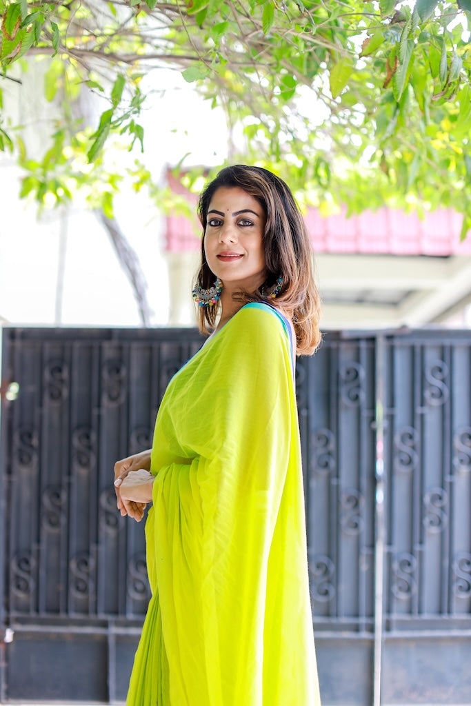 Pallavi Mul Cotton Saree
