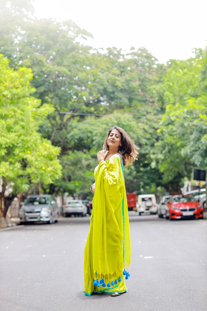 Pallavi Mul Cotton Saree