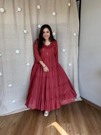 Mahima - Maroon