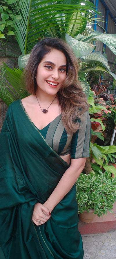 Anicham Green - Saree