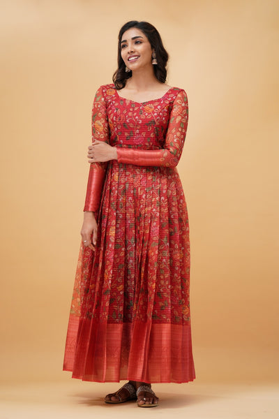 Twara Floral - Red