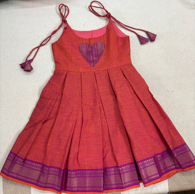 Mangal Frock - Peach