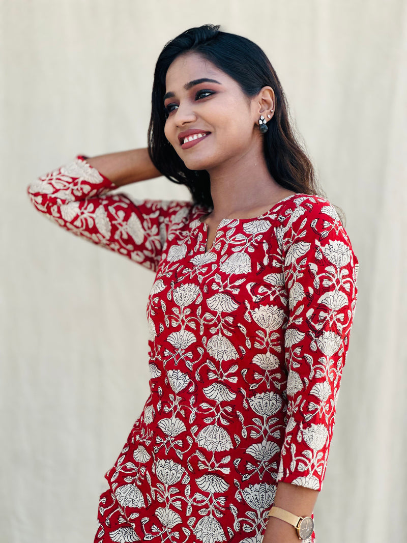 EXP  Nitya - Maroonish Red