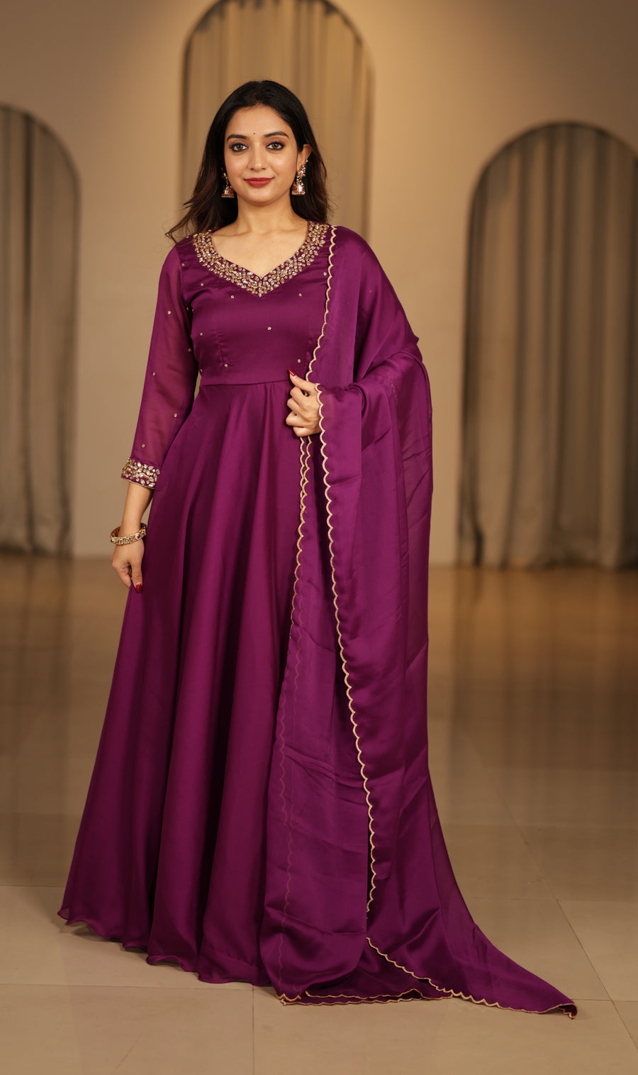 chinese dress ladies Sky Mist Floral Maxi Dress main image 0