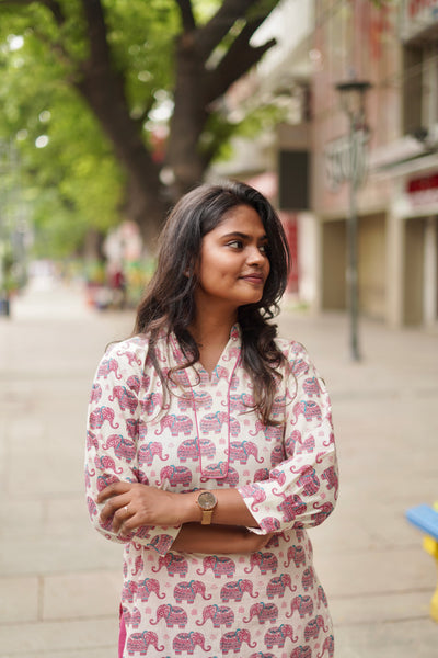 Aara - Hathi Hues Suit Set
