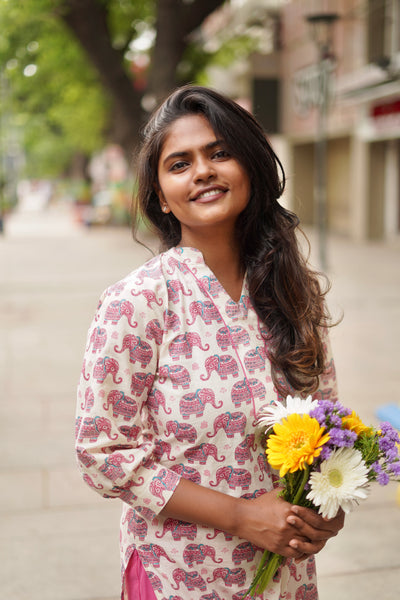 Aara - Hathi Hues Suit Set