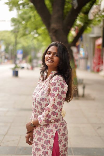 Aara - Hathi Hues Suit Set
