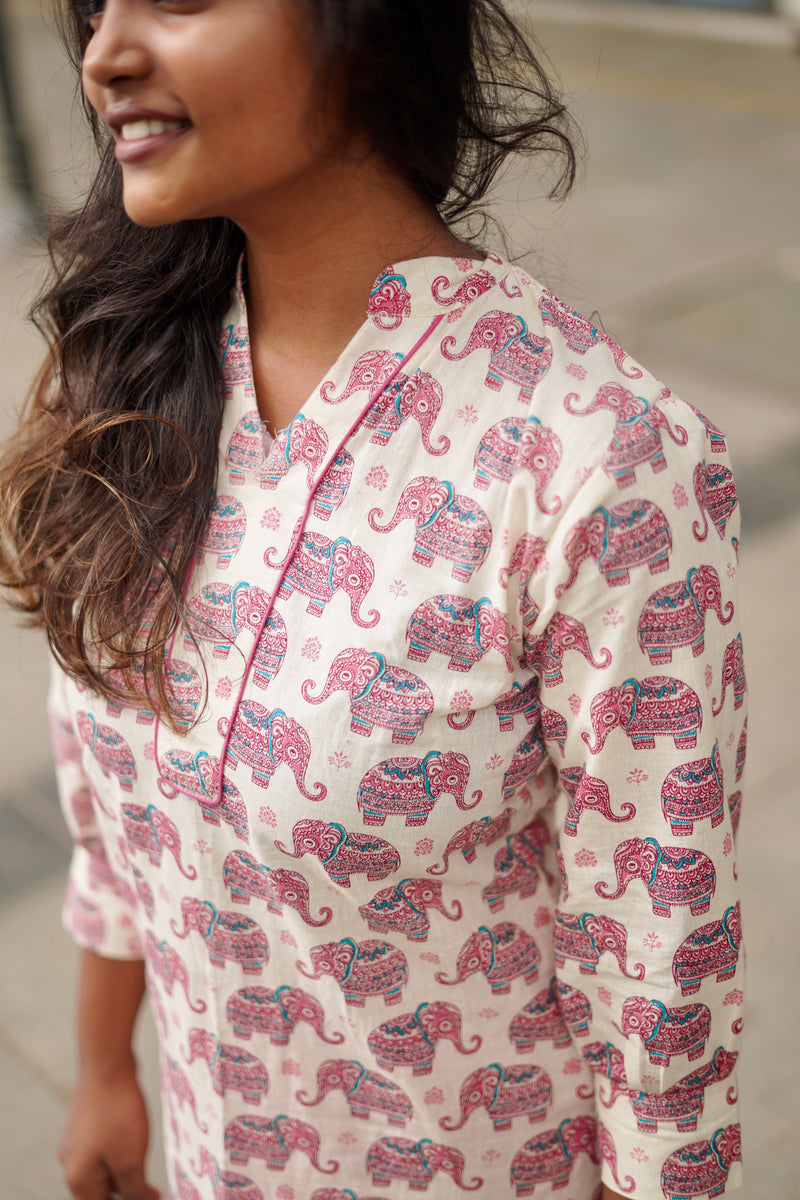 Aara - Hathi Hues Suit Set
