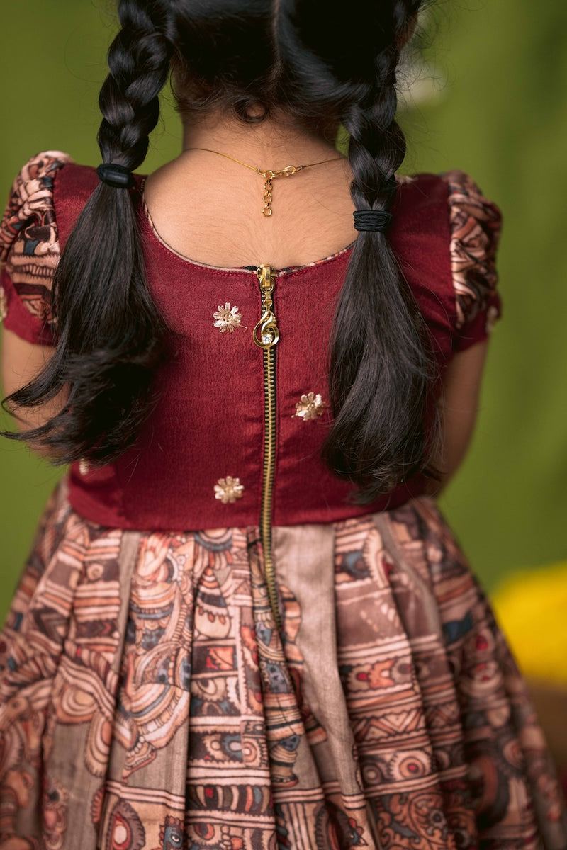 Anvi Grey Frock Mini