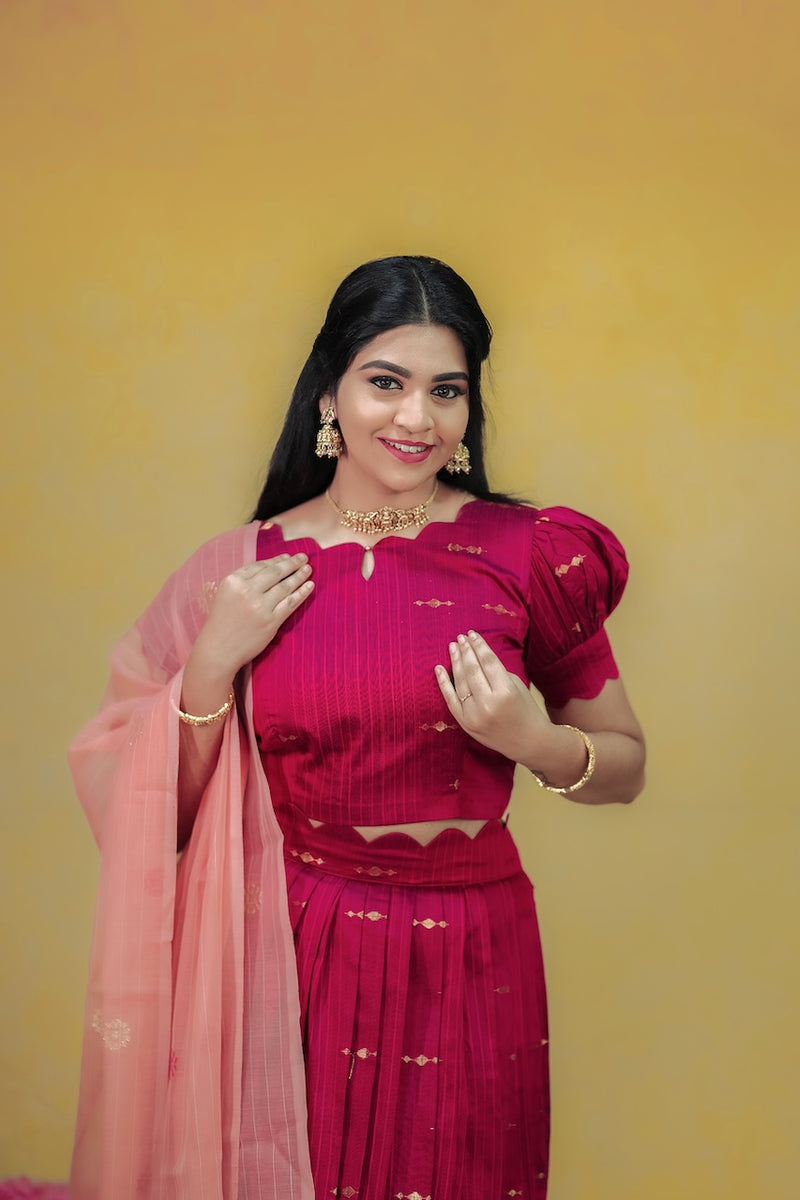 KANI PINK Skirt Set