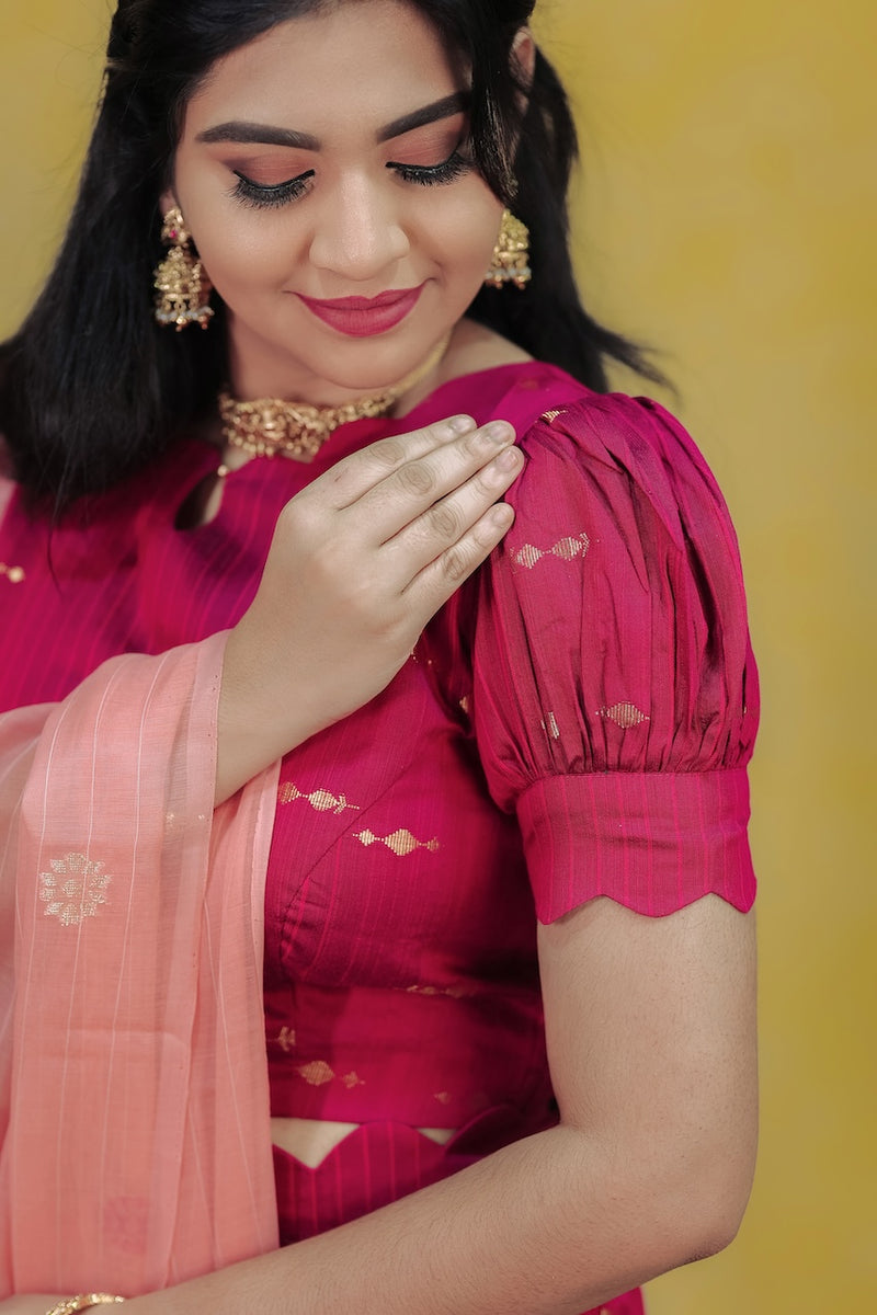 KANI PINK Skirt Set