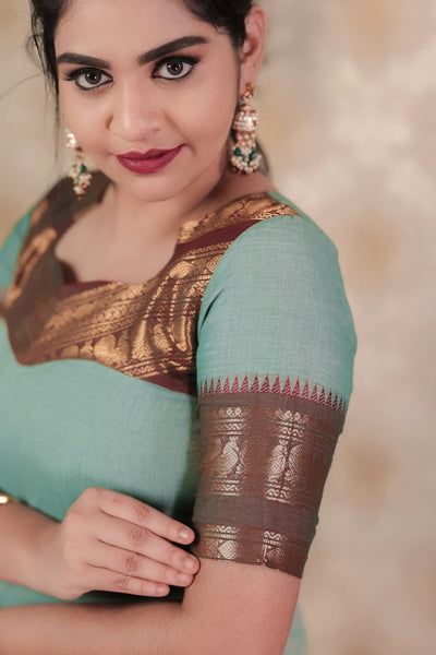 MEERA Sea Blue Kurti