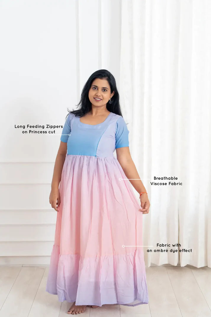 Ombre Breeze Feeding Dress